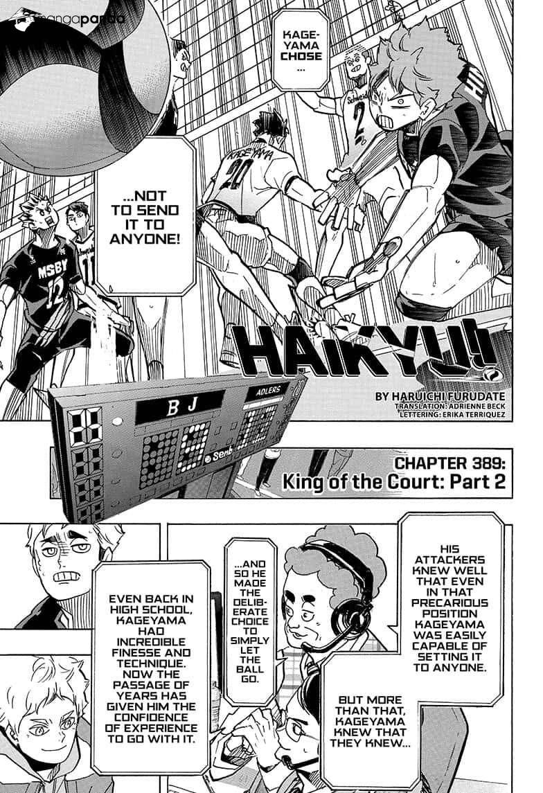 Haikyu!!-Chapter 389